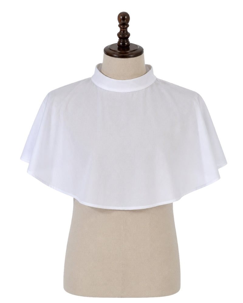 Lightweight, Breathable White Clergy Amice for Priests