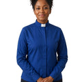 Royal Blue Full Sleeves Clergy Shirt