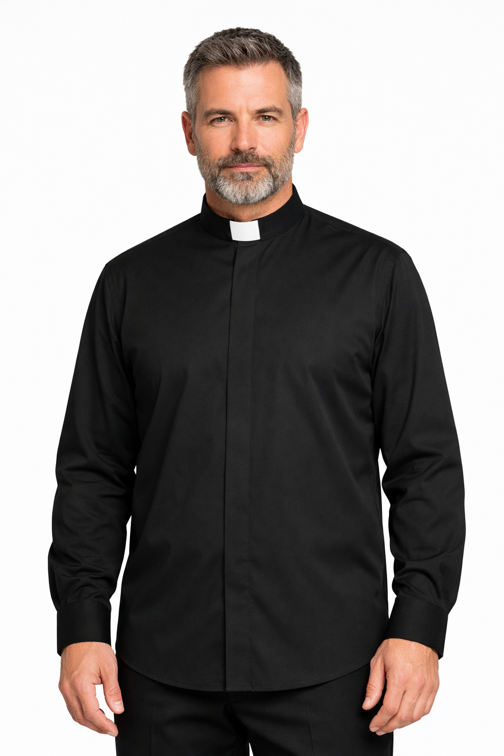 Tonsure Collar Clerical Shirt