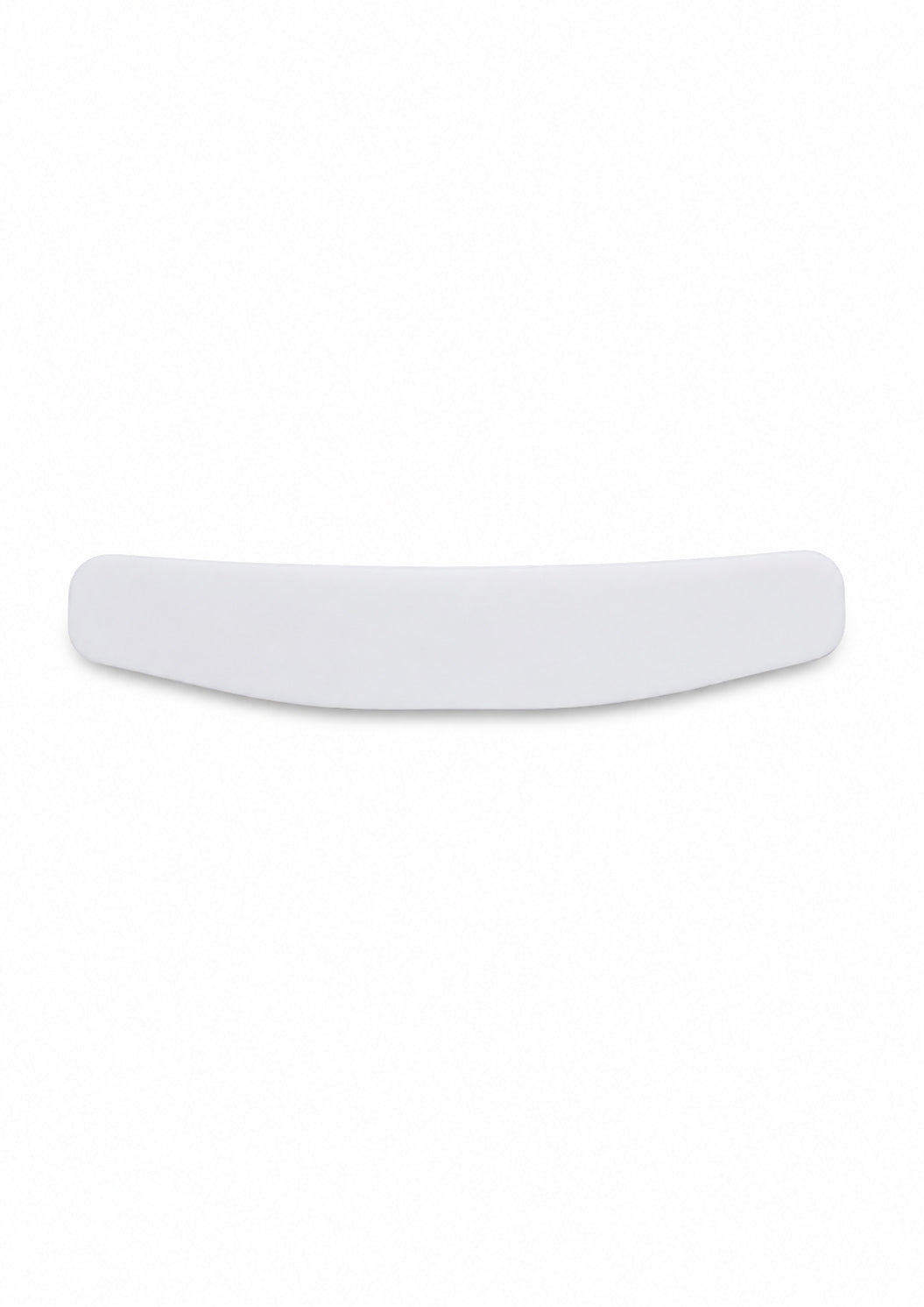 White collar on a white background