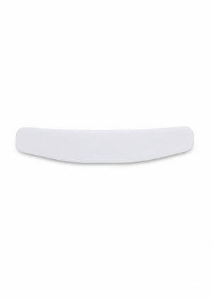 White collar on a white background